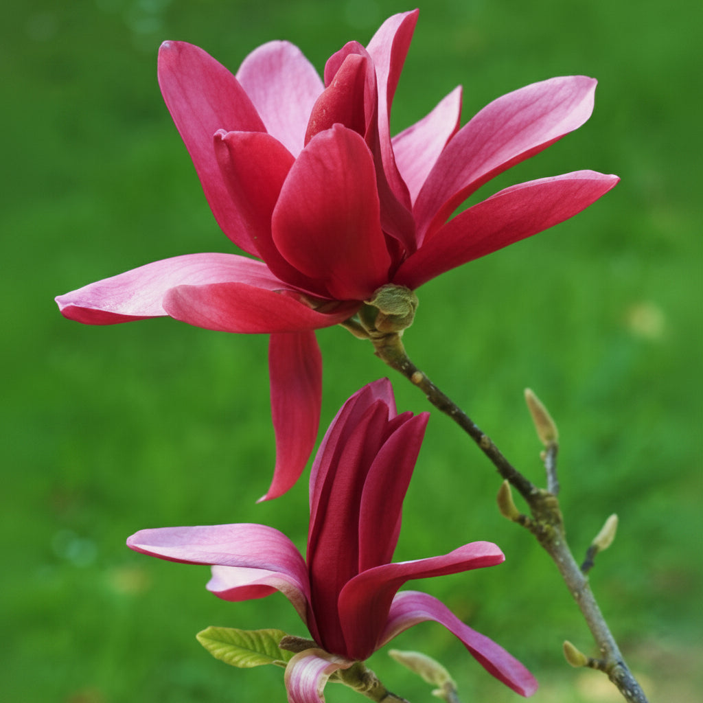 Magnolia "Burgundy Star", la ghiveci