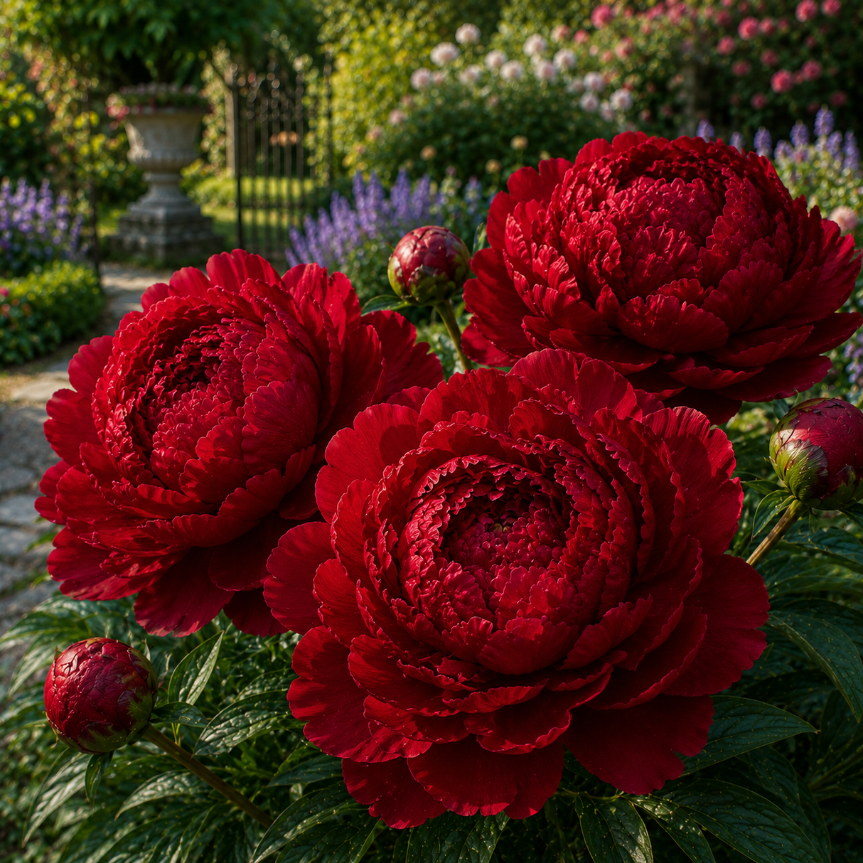 Bulb de Bujor "Scarlet Emperor" 1 buc