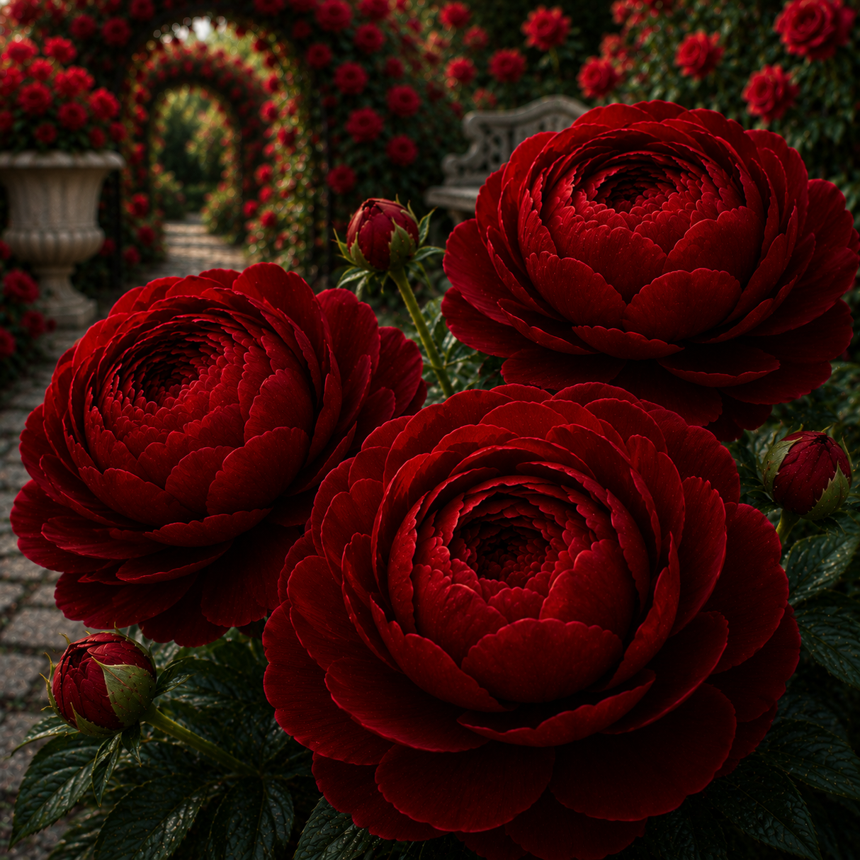 Bulb de Bujor "Scarlet Obsession" 1 buc