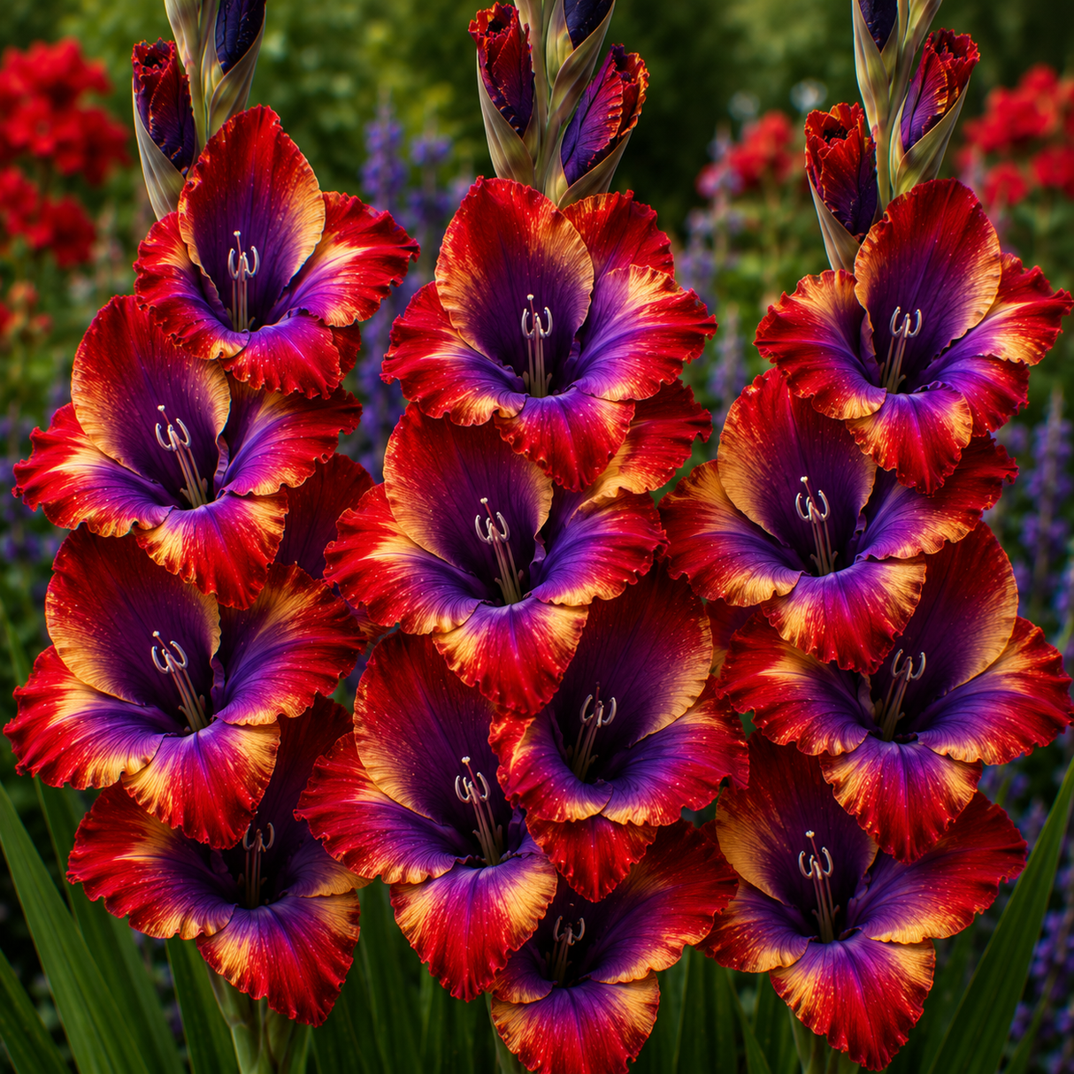 Bulbi de Gladiole "Galaxy Inferno" 5 buc