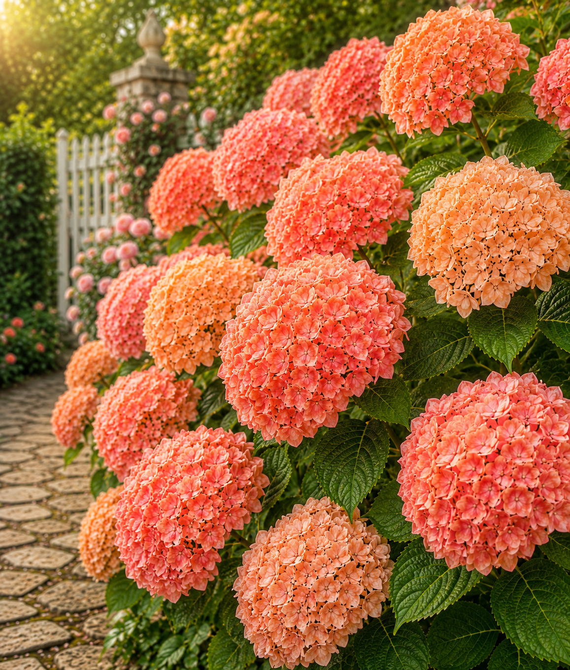Hortensia "Coral Dream"
