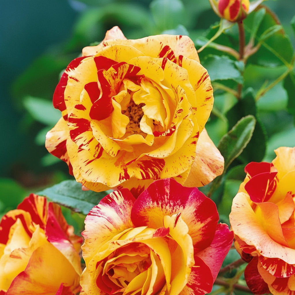 Floare de trandafir Camille Pissarro® cu petale bogate și elegante