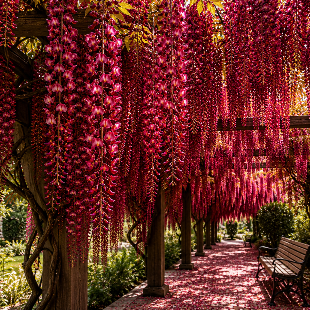 Glicina "Lola Crimson Eclipse"