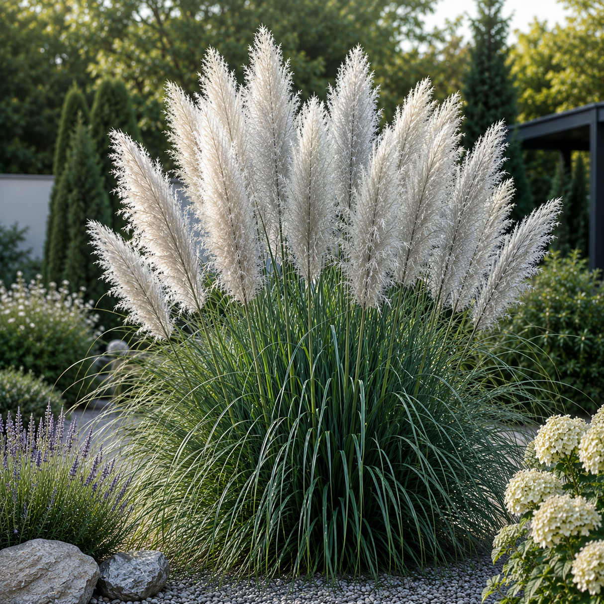 Iarbă de Pampas "Sunningdale Silver"