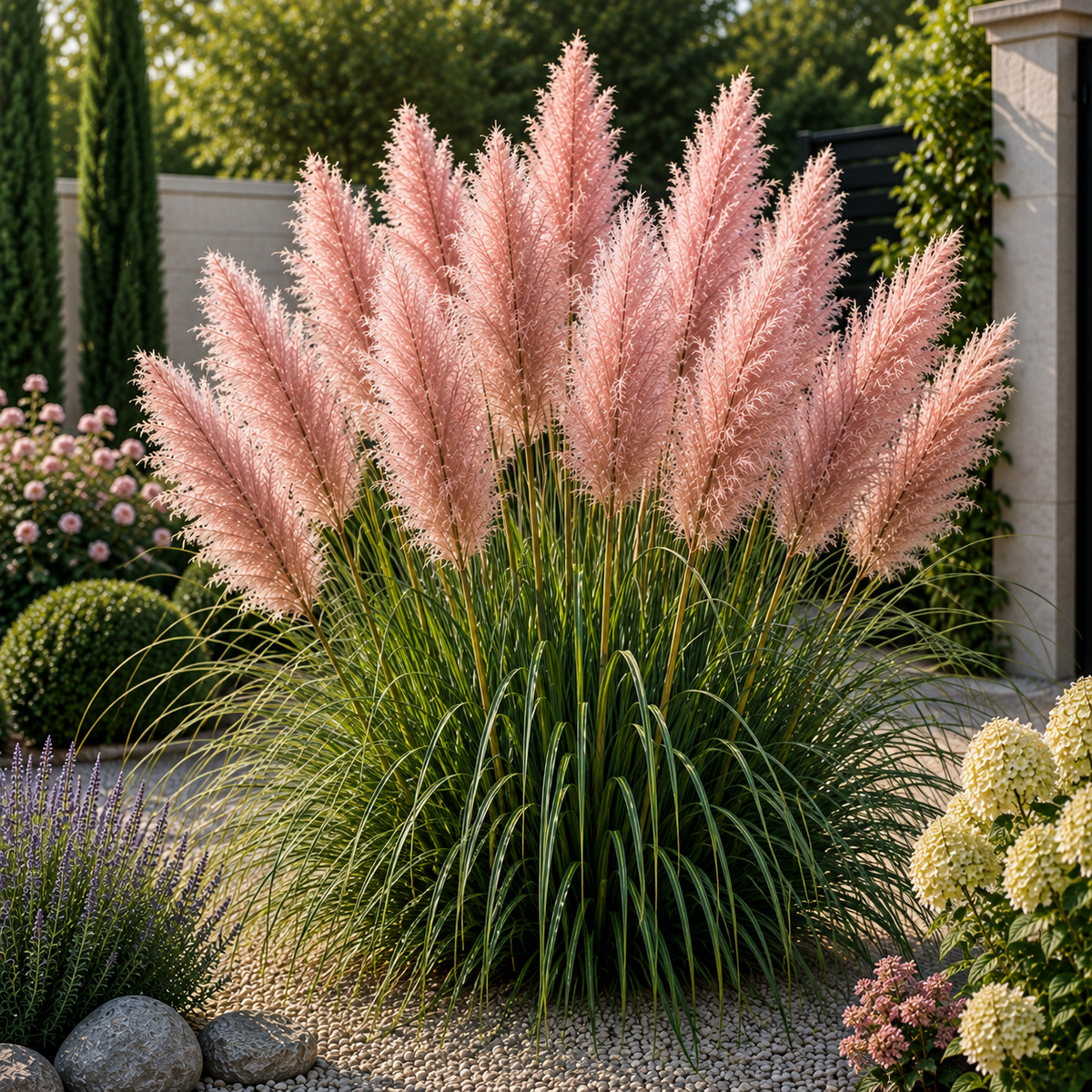 Iarbă de Pampas "Pink Feather"