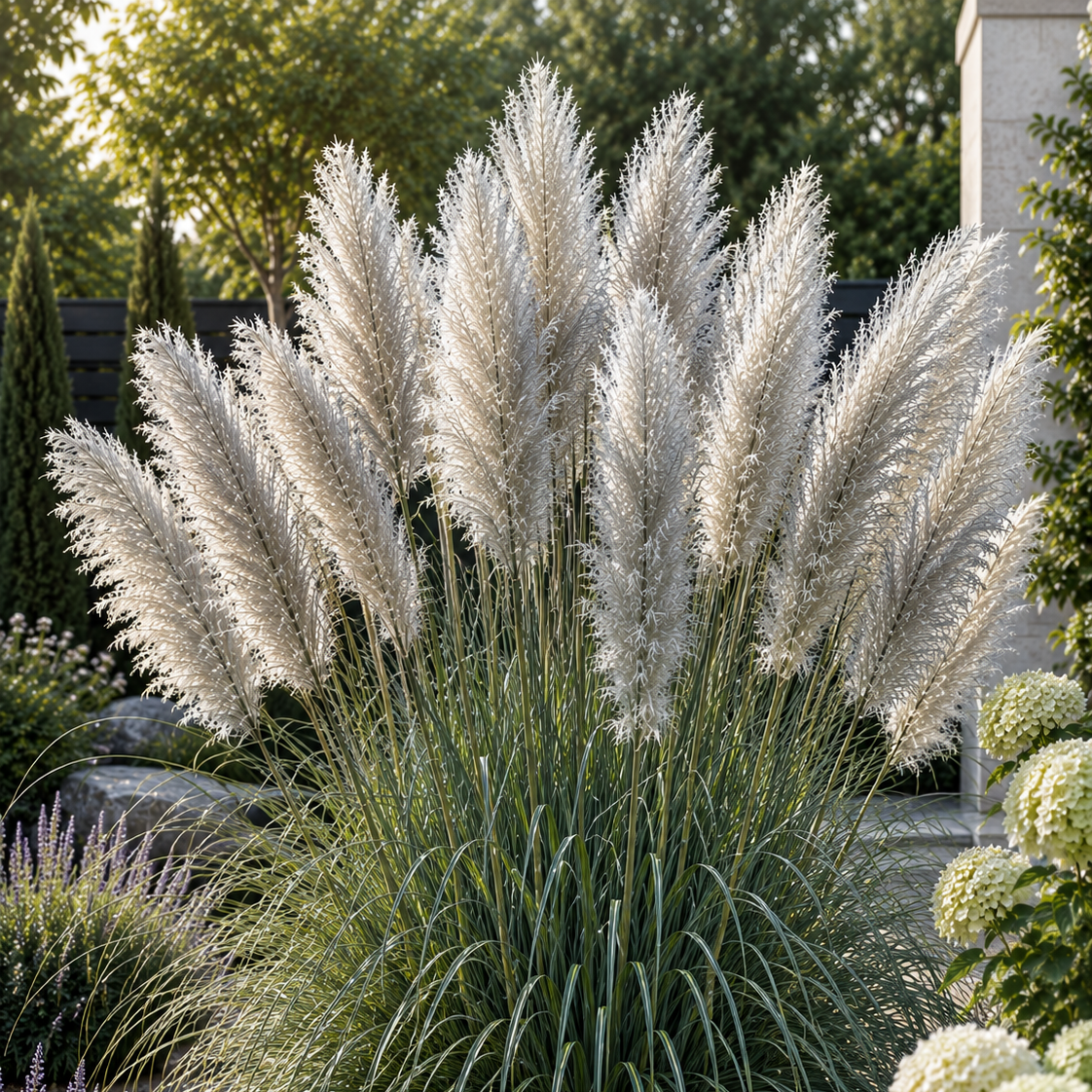 Iarbă de Pampas "Sunningdale Silver"