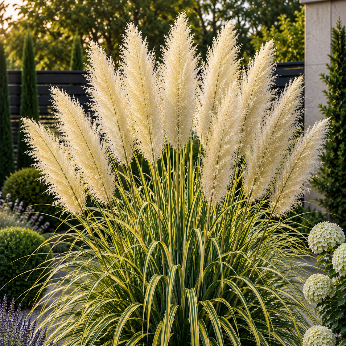 Iarbă de Pampas "Aureolineata"