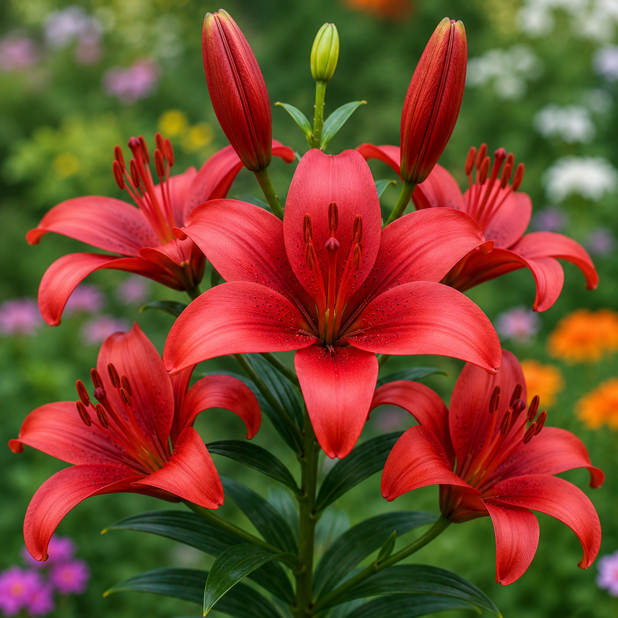 Bulbi de Crini "Lilium Red Flash"  2 buc