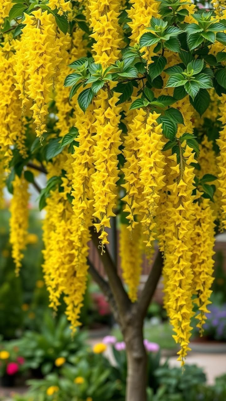 Glicina Wisteria "Shining Star", Galbenă