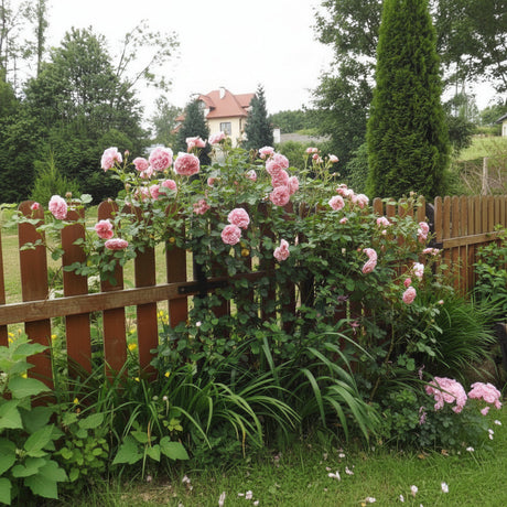 Trandafir Uetersen Rosenprincessing roz deschis